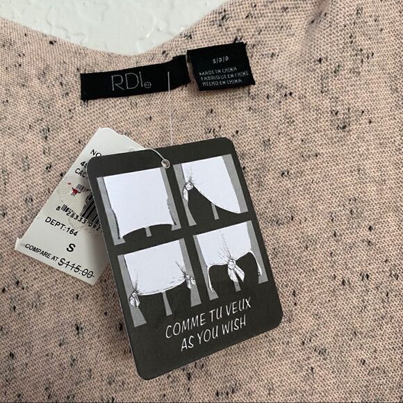 NWT RDI Cactus Fruit Pink Marled Cardigan Sweater - Picture 7 of 11